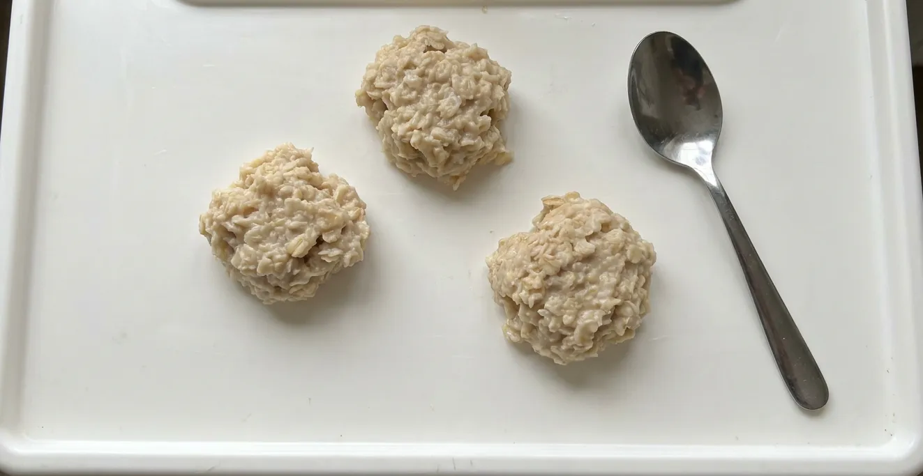 Soft oat balls