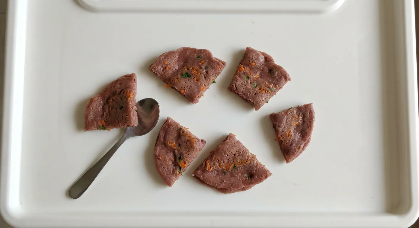 Soft ragi cheela